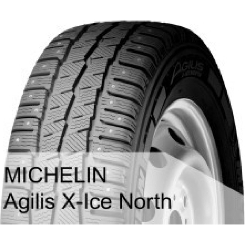 Michelin - AGILIS X-ICE NORTH    Naastutatud - 225/65 R16C