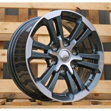 Replica Wheels B1649 17 7.5 6x139.7 ET38
