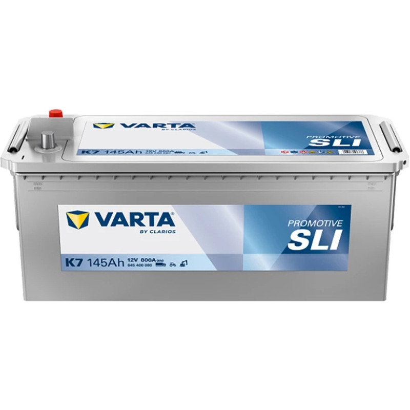 Varta - VARTA Promotive SLI K7 12V 145Ah(c20) 800A(EN) 513x189x223mm 3/1 B00 EAN4016987166338 - 12V | 145A | 145Ah
