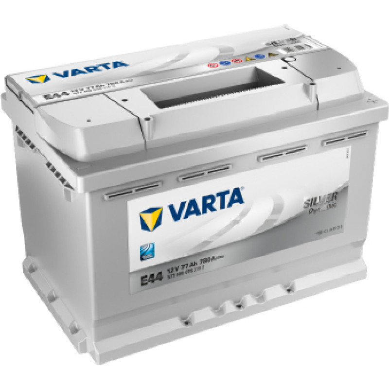 Varta - VARTA SILVER DYNAMIC E44 12V 77Ah 780A (EN) 278x175x190 0/1 EAN4016987119785 - 12V | 77A | 77Ah