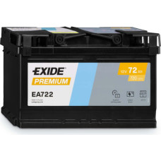 Exide - EXIDE PREMIUM EA722 0/1 - 12V | 72A | 72Ah