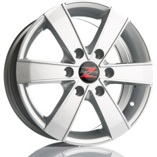 Barzetta Toro Silver for vans 17 7 6x120 ET50