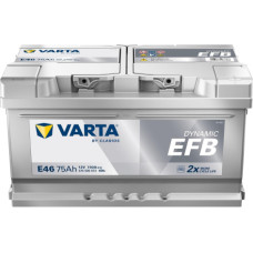 Varta - VARTA DYNAMIC EFB E46 0/1 - 12V | 75A | 75Ah