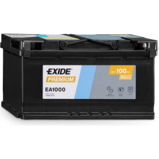 Exide - EXIDE PREMIUM EA1000 0/1 - 12V | 100A | 100Ah