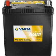 Varta - DYNAMIC AGM A12 12V 35Ah 340A(EN) 196x126x223 1/3 - 12V | 35A | 35Ah