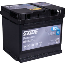 Exide - EXIDE PREMIUM EA530 0/1 - 12V | 53A | 53Ah