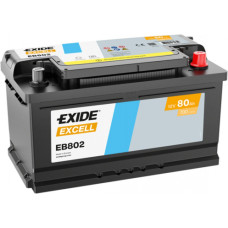 Exide - EXCELL EB802 12V 80Ah 700A(EN) 315x175x175 0/1 - 12V | 80A | 80Ah