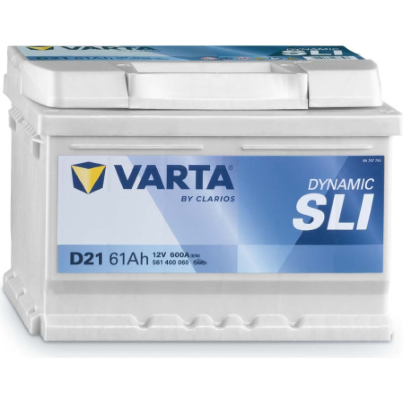 Varta - VARTA DYNAMIC SLI D21 0/1 - 12V | 61A | 61Ah