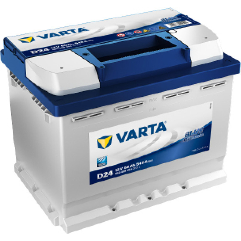 Varta - VARTA BLUE DYNAMIC D24 12V 60Ah 540A (EN) 242x175x190 0/1 EAN4016987119501 - 12V | 60A | 60Ah