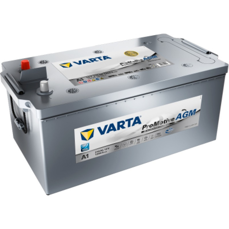Varta - VARTA PROMOTIVE AGM A1 12V 210Ah(c20) 1200A(EN) 518x276x242mm 3/1 B00 EAN4016987152980 - 12V | 210A | 210Ah