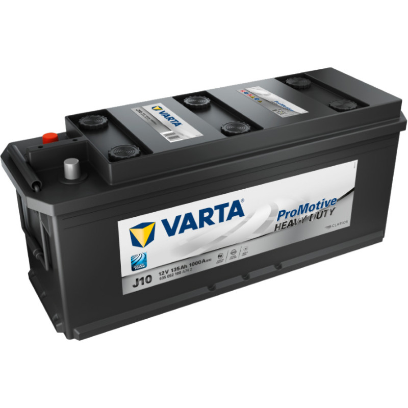 Varta - VARTA PROMOTIVE BLACK J10 12V 135Ah 1000A (EN) 514x175x210 3/1 EAN4016987129173 - 12V | 135A | 135Ah