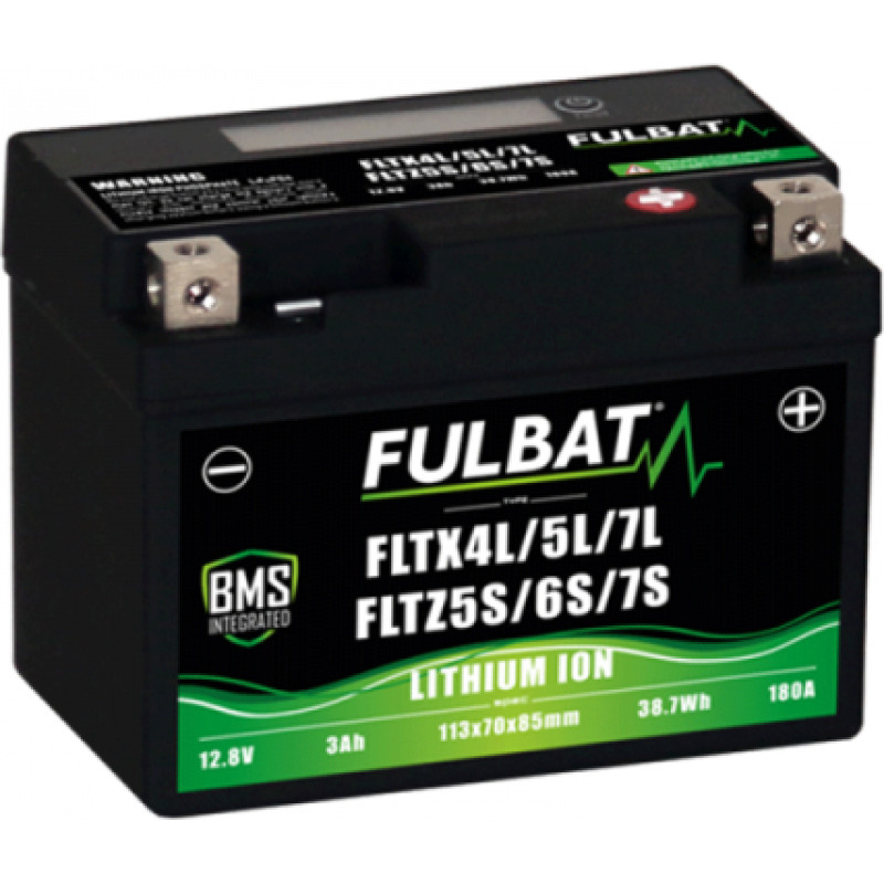 Fulbat - FLTX4L/5L/7L/FLTZ5S/6S/7S - 12V | 180A | 3Ah