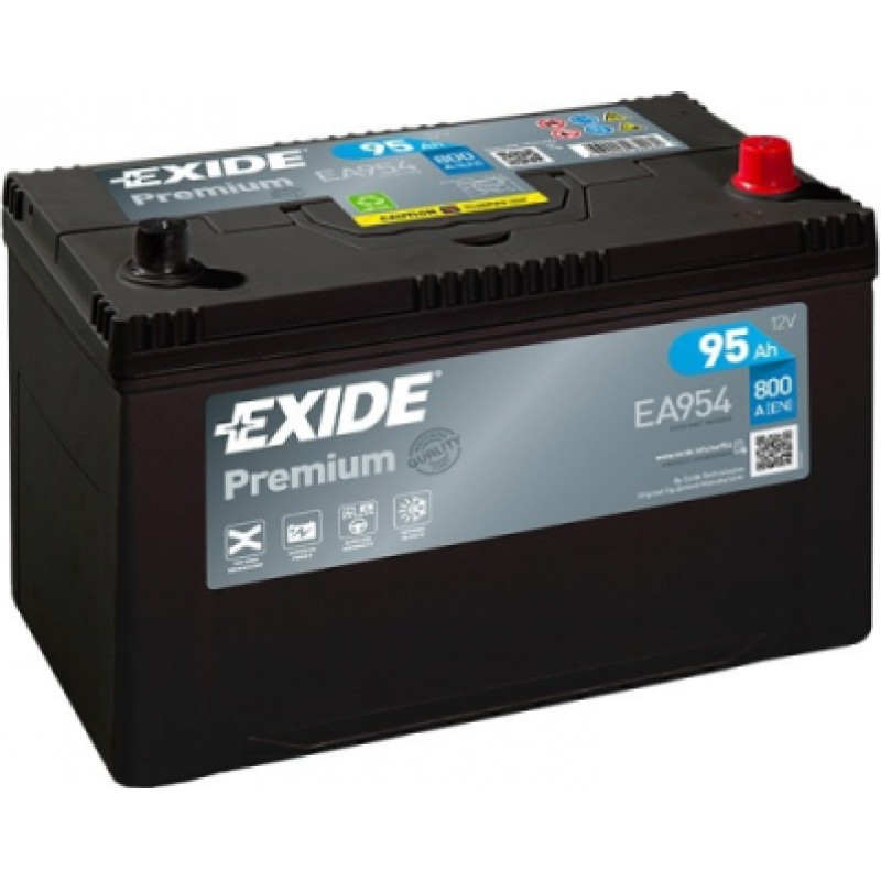 Exide - EA954 - 12V | 800A | 95Ah