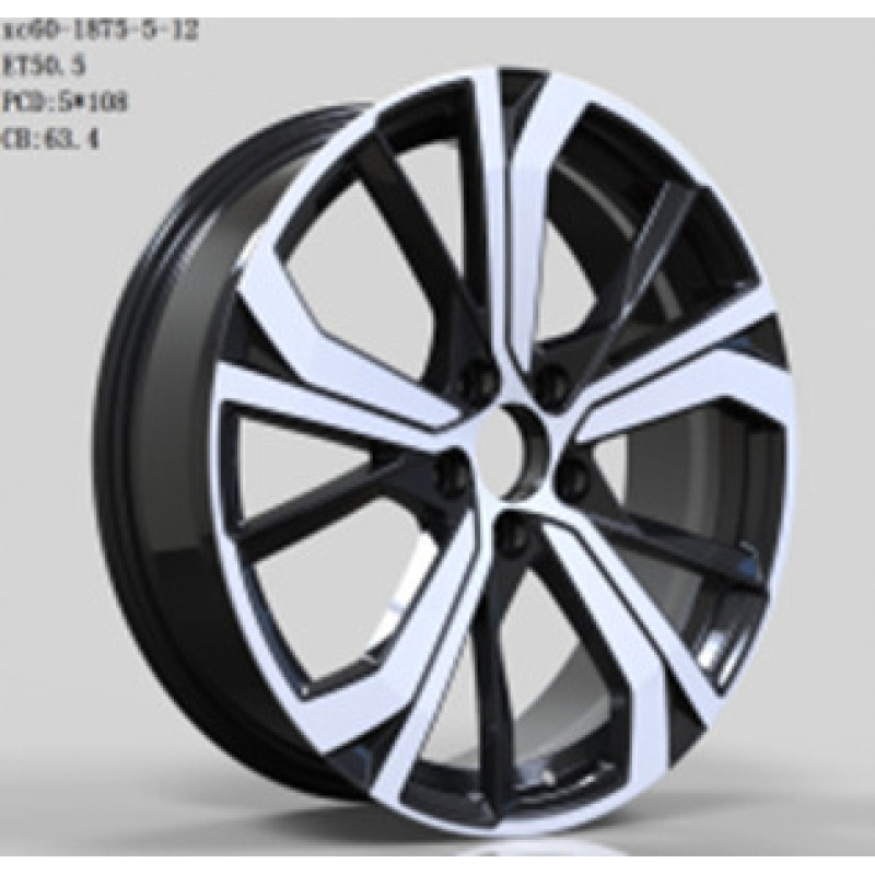 Replica Wheels SF503 19 7.5 5x108 ET50