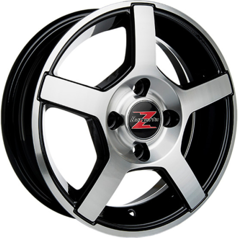 Barzetta Carrello Black Polished 14 5.5 4x100 ET30