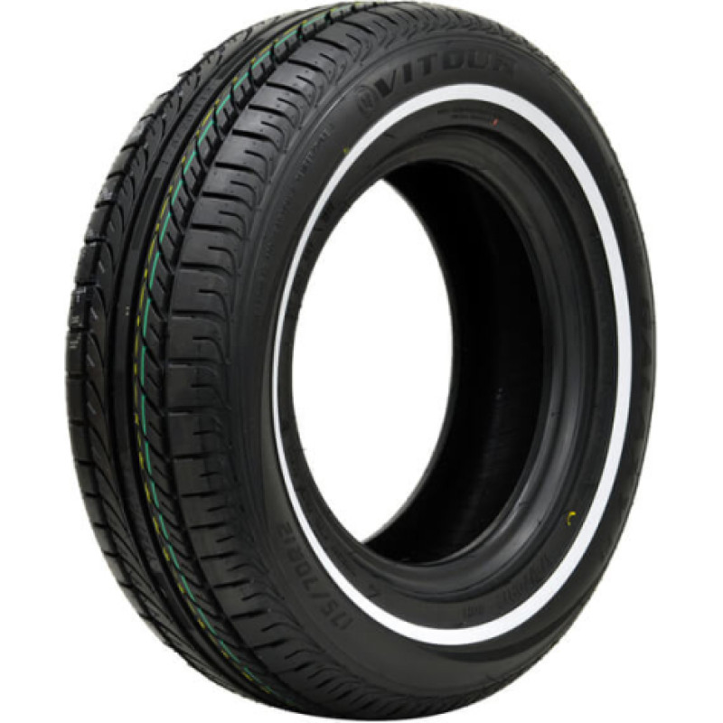 Vitour - Galaxy F1 White Ring 8 mm - 175/70 R12