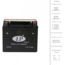 Landport - LTX12-BS AGM - 12V | 180A | 10Ah