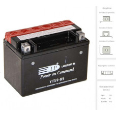 Landport - LTX9-BS AGM - 12V | 135A | 8Ah