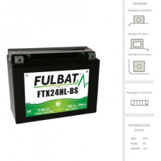 Fulbat - YTX24HL-BS (FTX24HL-BS) - 12V | 350A | 21Ah