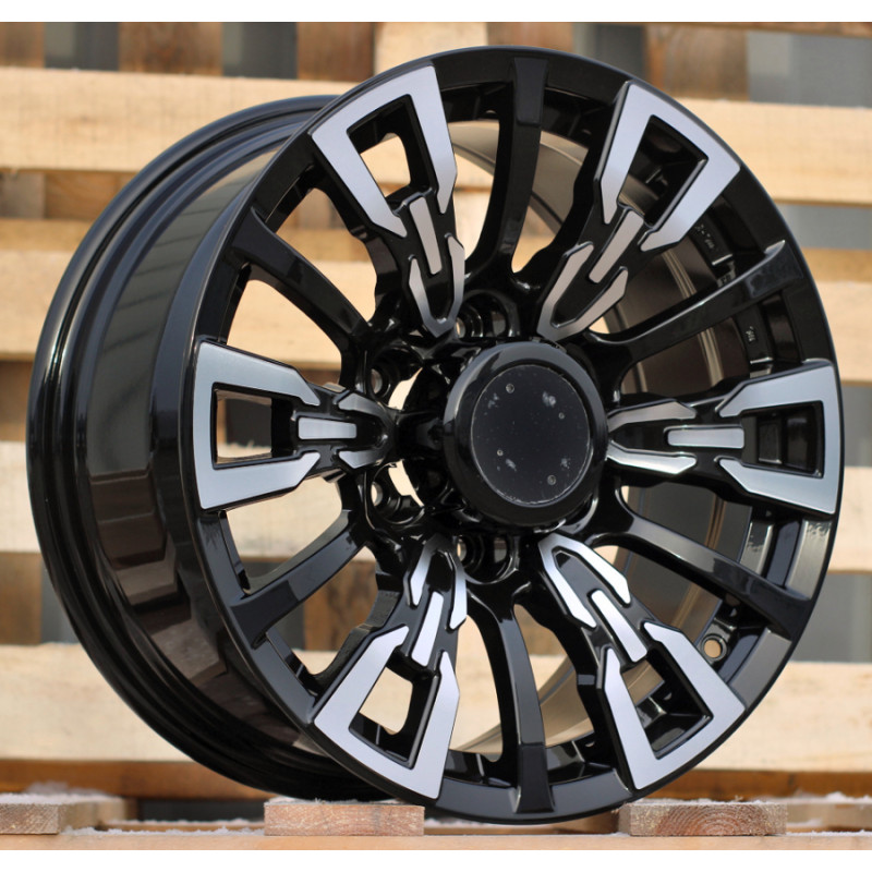 Replica Wheels B1865 17 8 6x139.7 ET10