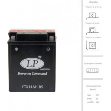 Landport - LTX14AH-BS AGM - 12V | 210A | 12Ah