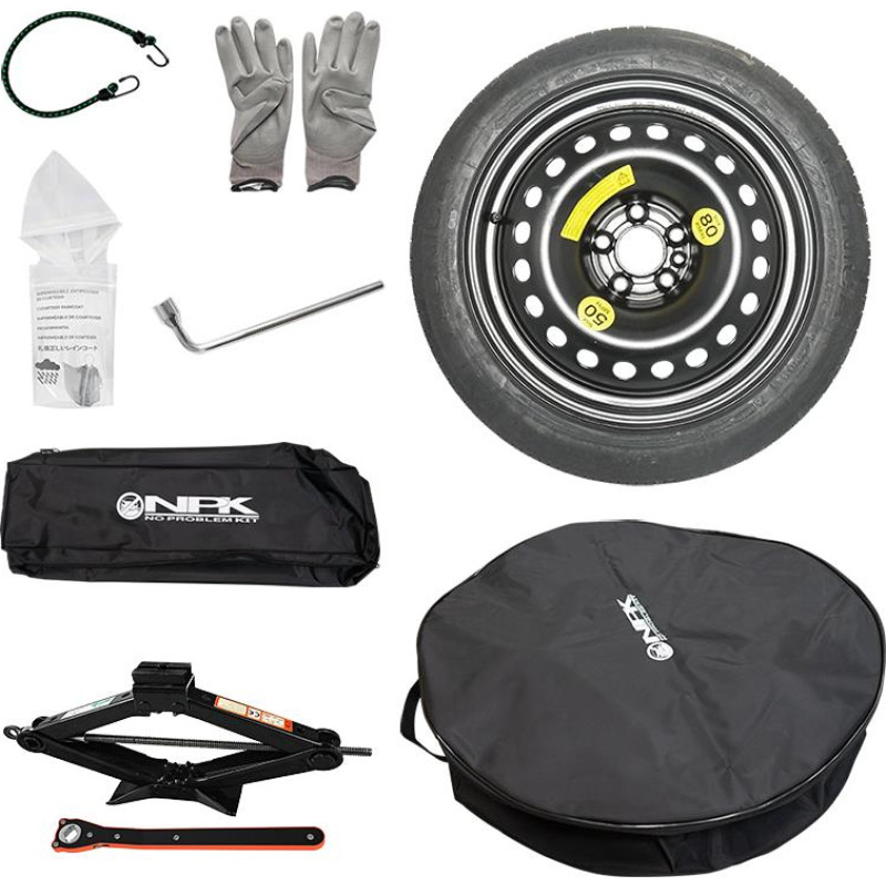 NPK Spare Wheel Steel 17 4 5x120 ET10