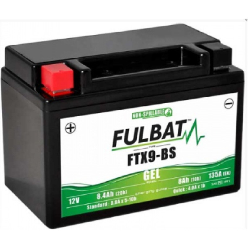Fulbat - GTX9-BS (FTX9-BS Gel) - 12V | 135A | 8Ah
